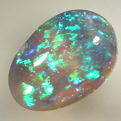 SOLID CRYSTAL OPAL Bright fire in a 3 dimensional pattern